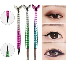 Подводка для глаз Русалка подводка для глаз Карандаш Подводка для глаз водостойкая и влагостойкая быстросохнущая подводка для глаз ручка макияж милый