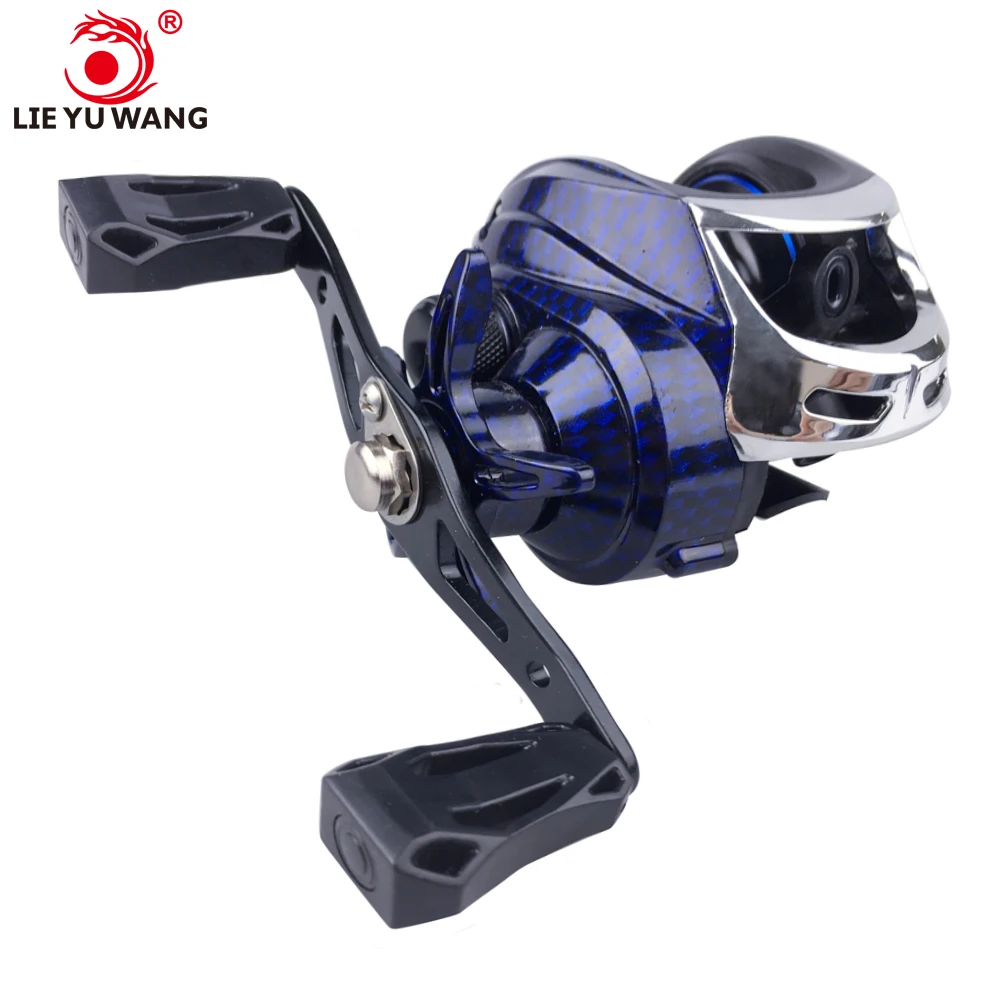 

Lieyuwang Casting 15+1bb 7.2:1 Fishing Reels Magnetic Brake Molinete Carcp low profile reel Feeder Carretilha de pesca shimano