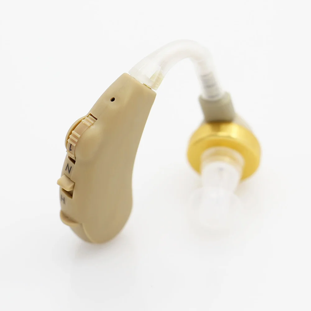 AXON V-185 Analogue Digital BTE Hearing Aid Sound Voice Amplifier Hearing Ear Care Kit Promotion Price