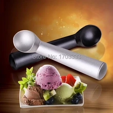 100 шт/партия алюминиевый совок для мороженного антипригарный антифриз ложка Диппер ремесло кухонный инструмент#1863