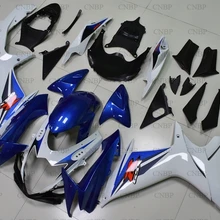GSX-R750 2011- K11 мотоцикл обтекатель для Suzuki GSXR750 11 12 обтекателя Наборы GSX R 750 11 12 синий красно-белый обтекатель