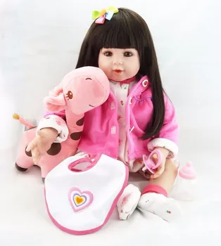 

20inch Soft Silicone babies Reborn Dolls lol reborn-baby collectible Dolls modeling princess toddler Kids Playmate brinquedos