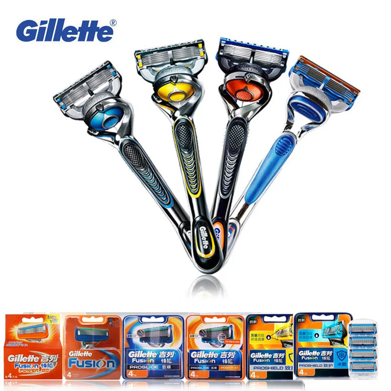 

Original Razor Fusion 5 ProGlide Shave Shaver Compatible Razor Baldes Refills for Gillette Men Face Care Shaving Hair Removal