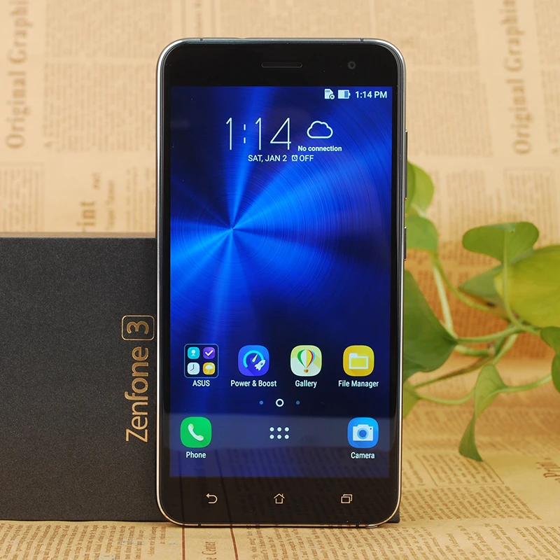Asus Zenfone 3 ZE552KL 4 ГБ 64 Android 6.0 5.5 дюймов Qualcomm 625 10 ядер 2.0 ГГц 16.0MP две SIM карт Отпечатка