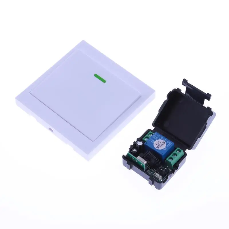 

Wireless Sniversal Remote Control Switch 12V 1 Channel Relay Remote Module RC Switch for Hall Bedroom Ceiling Lights Wall Lamps