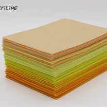 CMCYILING желтый Войлок 1 мм Войлок полиэстер ткани листы для рукоделия шитье скрапбукинг Fieltro Feltro Текстиль