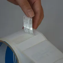 1000 шт./лот EPC Class 1 Gen 2 860-960 мГц Перезаписываемый RFID пустой Бумага теги 65x50 мм для RFID Управление доступом