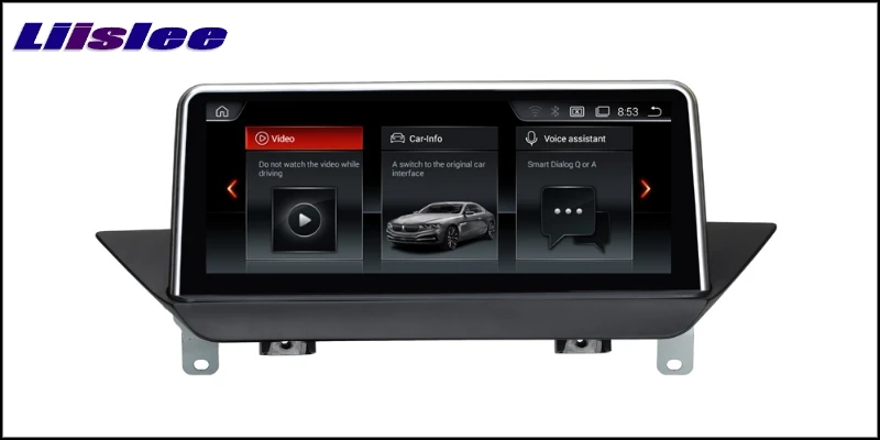 Sale LiisLee Car Multimedia GPS Audio Hi-Fi Radio Stereo For BMW X1 E84 2009~2015 Original NBT Style Navigation NAVI 2