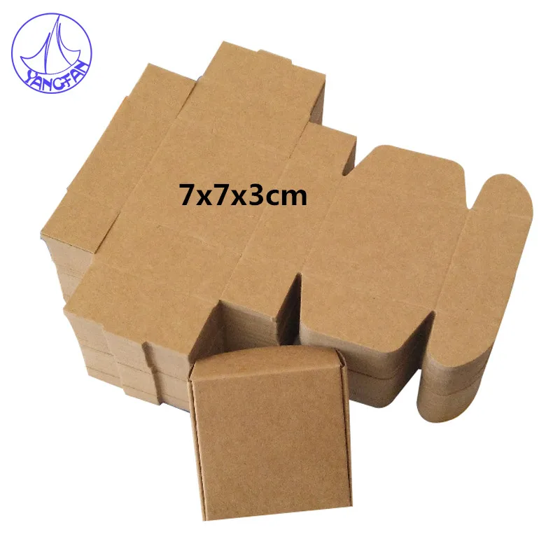 Картонные коробки для самолета 7x7x3 см 10 шт./лот подарочные умного ремесла