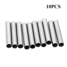 10pcs Tattoo Machine Grip Tip Back Stem Professional 304 Stainless Steel Stem Tube Durable For Tattoo Machine Gun Grip
