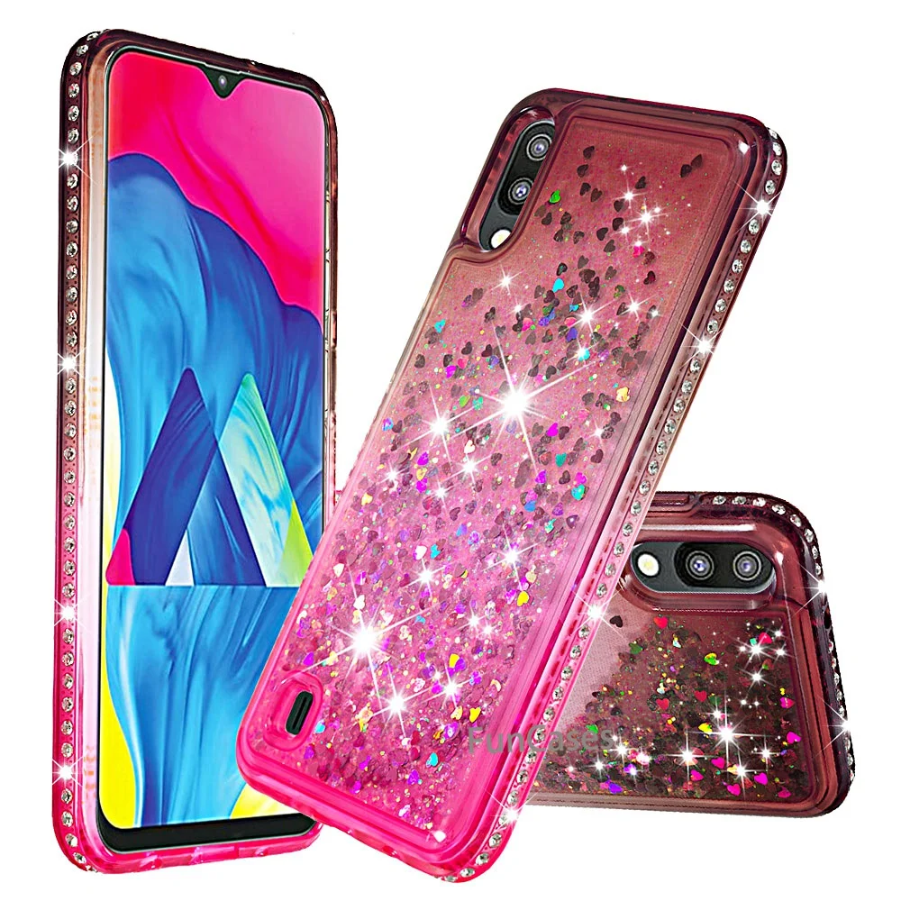 Чехол nicorn Liquid для samsung Galaxy M10 чехол с фламинго мягкий силиконовый блестящий