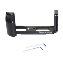 Fittest абсолютно l-образный вертикальный Тип кронштейн штатива быстросъемная рукоятка основания пластина для ЖК-дисплея с подсветкой Fujifilm Fuji XE1 XE2 Камера