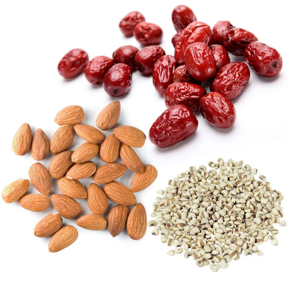 100% чистый натуральный порошок семян подошвы Jujube & абрикосового ядра Coix Пленочные