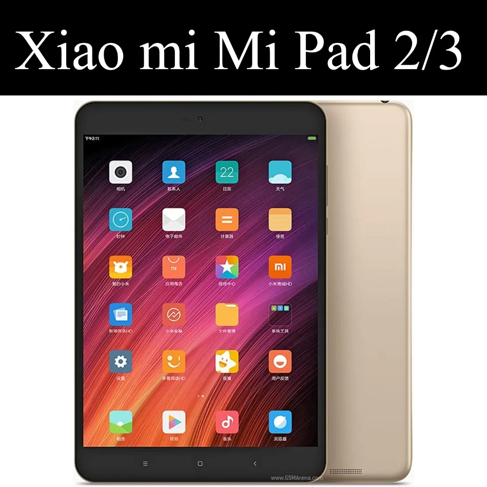 AXD флип чехол из искусственной кожи для Xiaomi Mi pad 2 3 7 9 дюйма чехлы умный с функцией