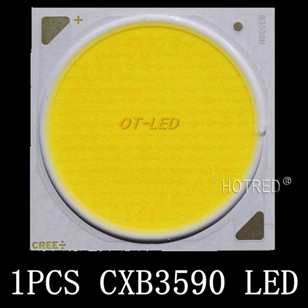 Cree COB CXB3590 CXB 3590 led лампа для выращивания 3000 K/3500 K/5000 K CD Bin 80 CRI 36V cob led лампа для выращивания медицинских растений - Испускаемый цвет: CXB3590 LED