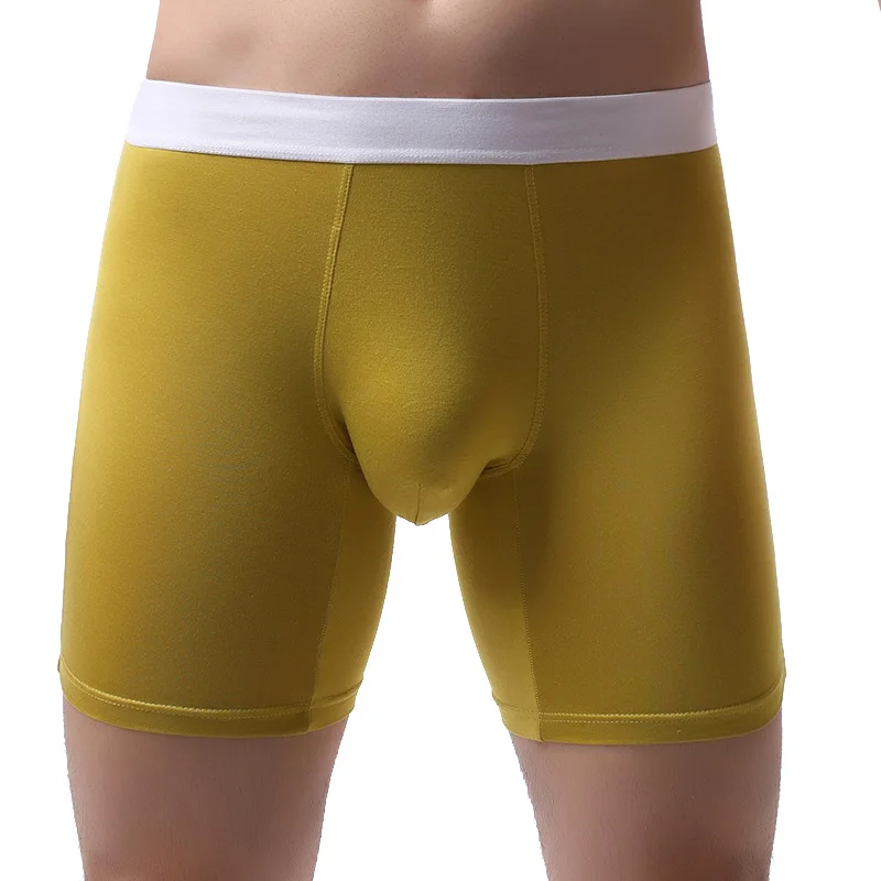 

New Men Underwear Boxers Long Leg Short Boxer Homme Male Panties Cueca Calzoncillos Men's Boxershorts Modal Man Boxer Shorts