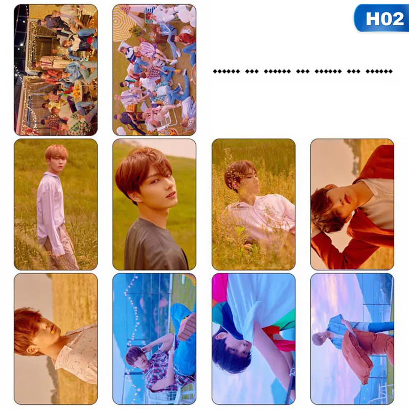 10 шт./компл. K pop наклейка на фотокарту Seventeen You Mini 5th альбом фотокарту|Набор