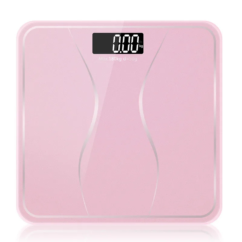 Новое поступление года, весы для ванной комнаты, стеклянные умные бытовые электронные цифровой пол, весы, Бариатрический ЖК-дисплей