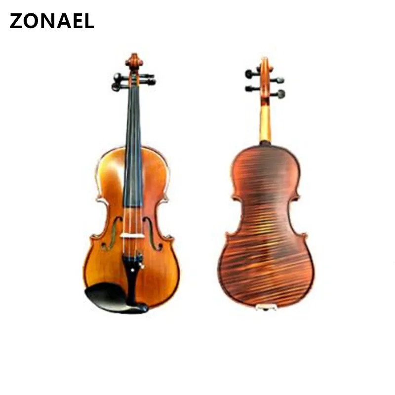 

ZONAEL 80S-022 Handmade Professional Wood Violin4/4 Musical Instruments 4/4 Grading Violin Maple Spruce