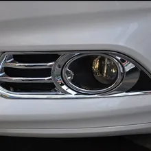 ABS Хромированная передняя противотуманная фара, светильник, накладка, противотуманный светильник, крышка 2 шт. для Ford Mondeo SKD MONDEO 2013