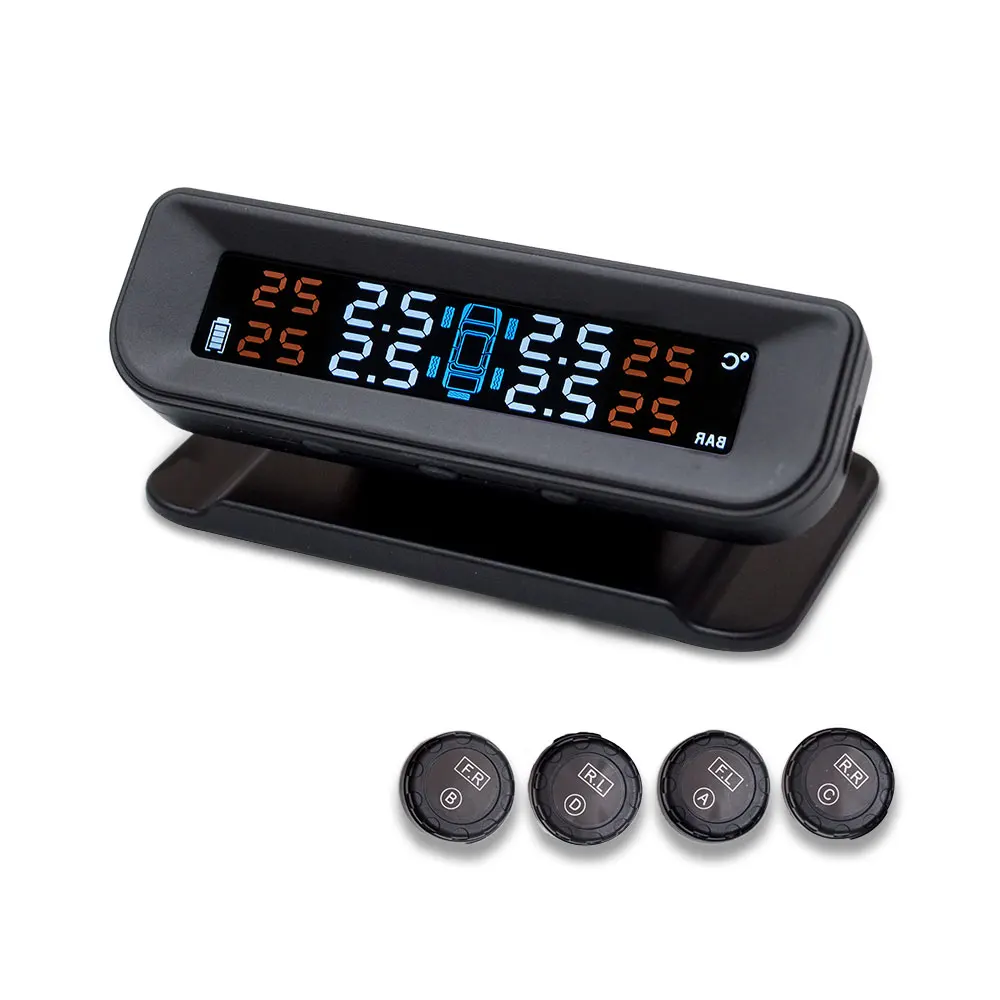 Vehemo TPMS черный монитор давления в шинах Tmps датчик анти-взрыв универсальный счетчик