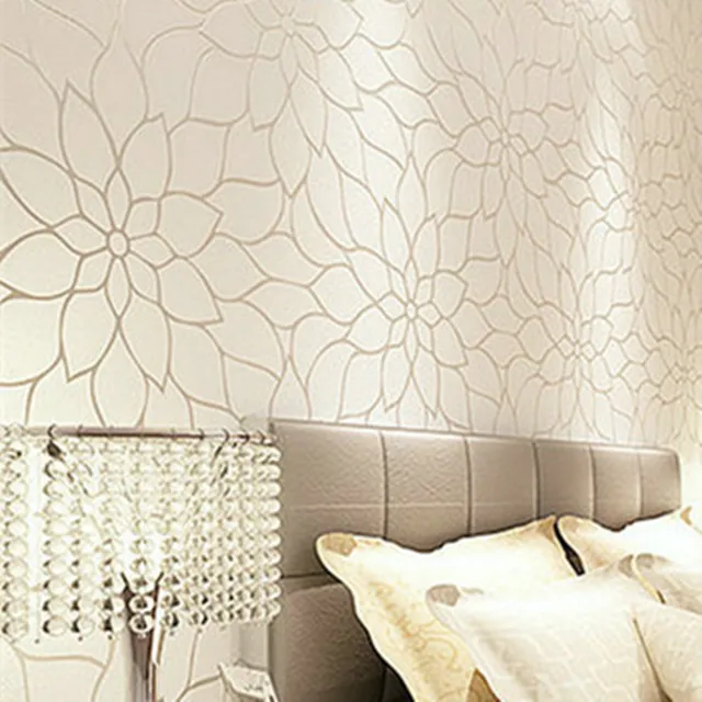 Gold Glitter Modern Wallpaper Flower Designs Textured Wall Panel Gold Glitter Modern Wallpaper Flower Designs Textured Wall Panel Seamless Contact Paper For Tv Background
