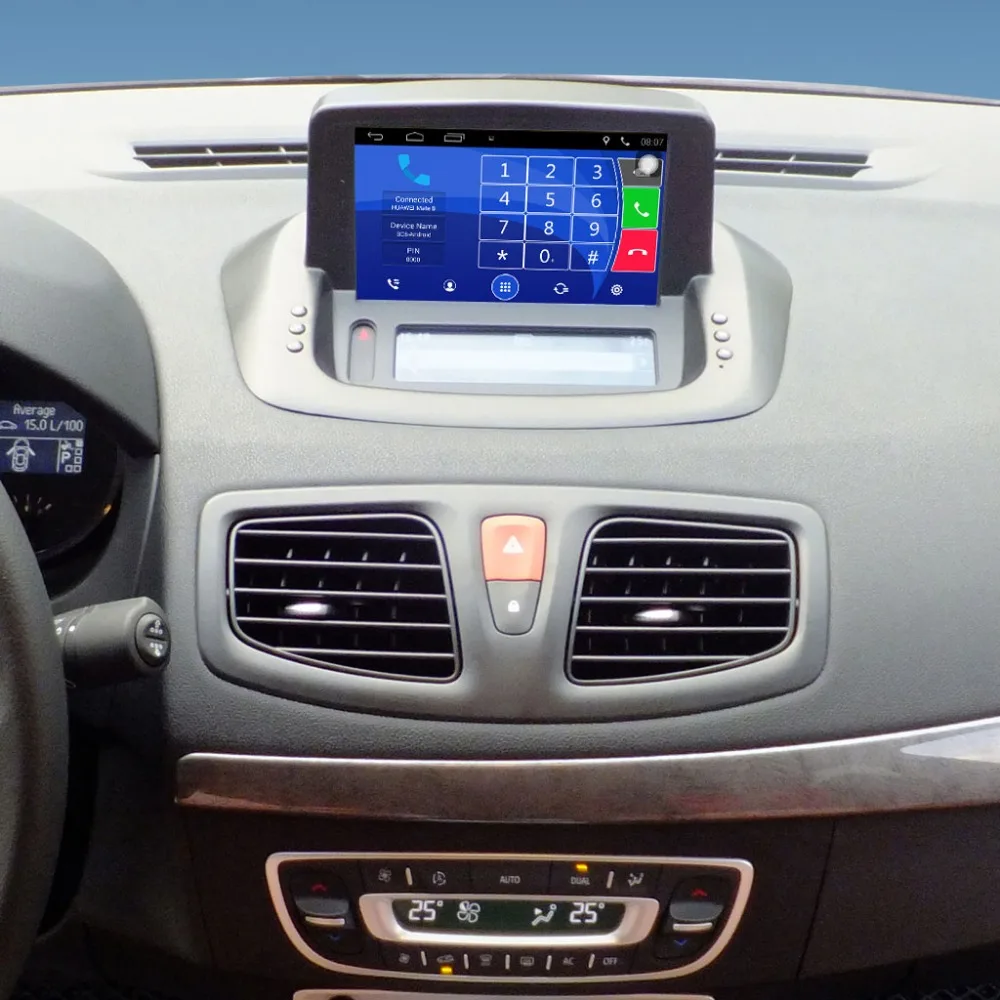 Android 7,1 обновленный автомобильный Радио плеер Подходит для Renault Fluence автомобильный видео плеер встроенный Wi-Fi gps навигация Bluetooth