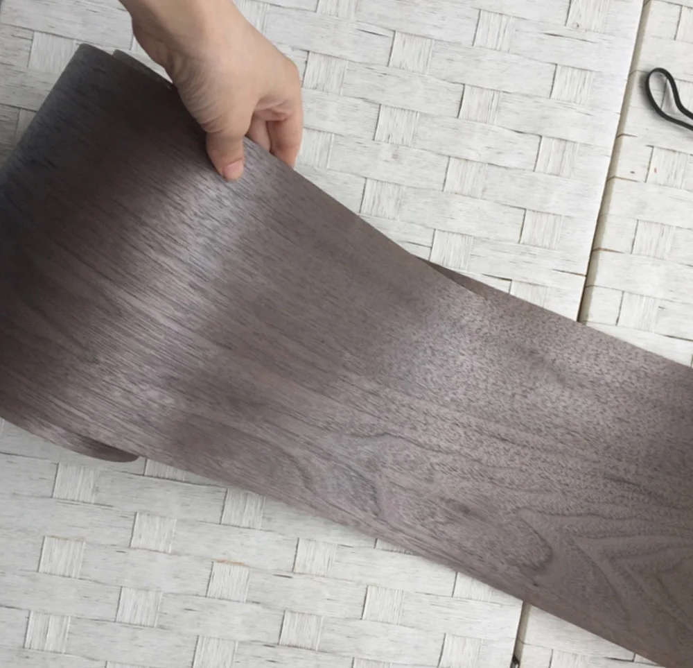 1 шт. L: 2,5 м ширина: 15 см Толщина: 0,25 мм орех древесина для отделки мебели край полосы