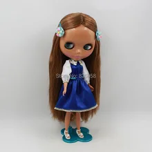 Кукла Обнаженная для серии No.260BL3504 каштановые волосы