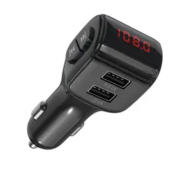 TiOODRE Беспроводной ЧМ-передатчик, u-диск, двойной USB Порты и разъёмы автомобиля Зарядное устройство MP3 плеер FM модулятор Автомобильный