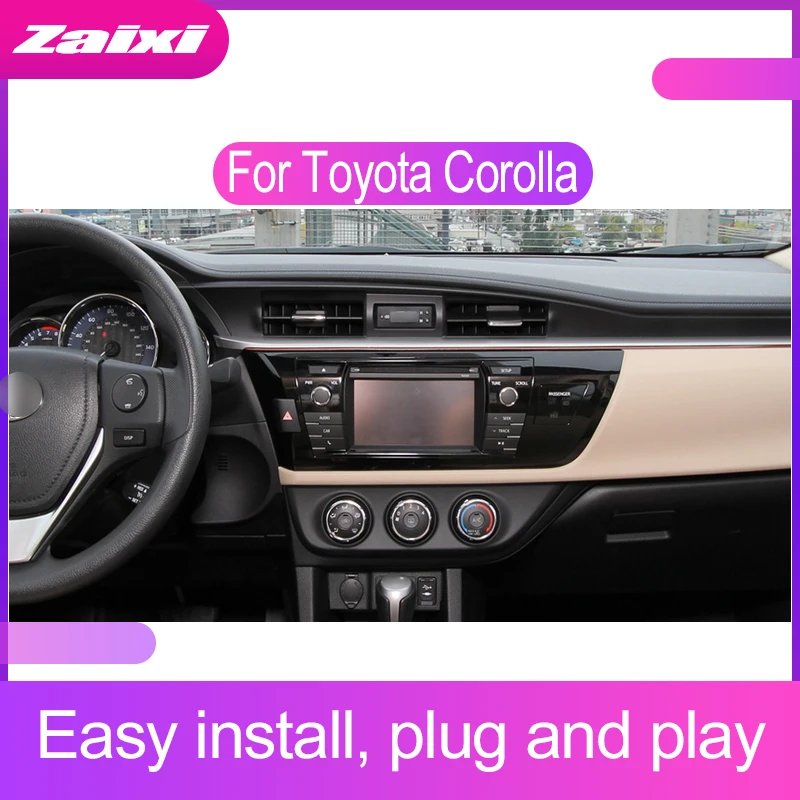 

ZaiXi Android GPS For Toyota Corolla 2013~2018 2Din Car MP5 Multimedia Video Player Car Radio Auto Radio Stereo Audio Bluetooth