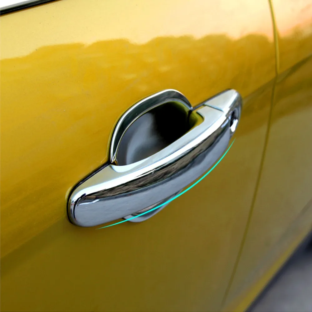 ABS Chrome trim Door Handle Covers For Ford Focus 2 MK2 ,05 13 Focus 3