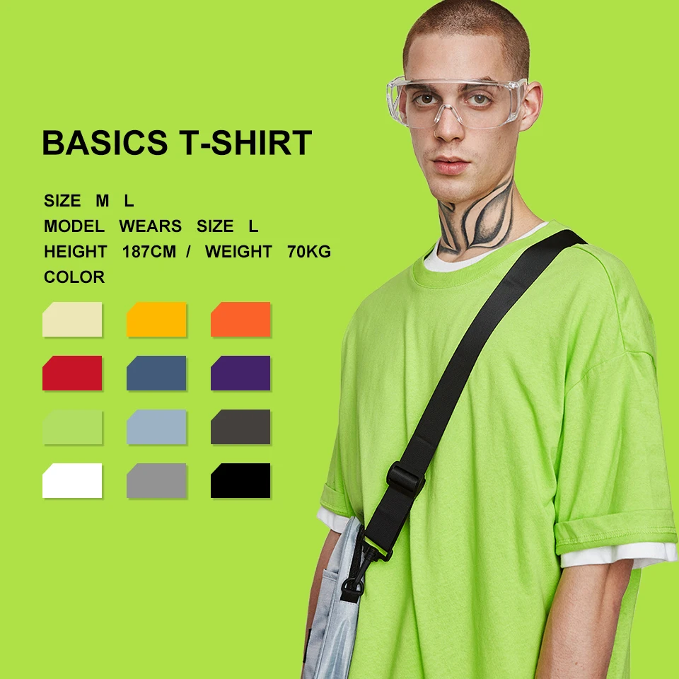 

SHINEGIN Oversize Solid Tshirt 2019 Men's Cotton Tshirt Multi-colour Short Sleeve T-shirt Streetwear Summer Dress Top Tee 046S