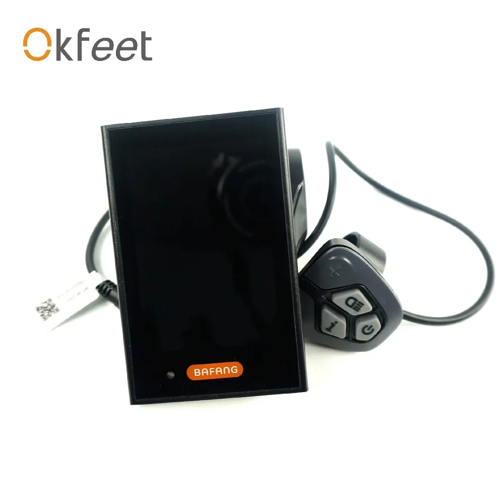  Okfeet 8FUN BAFANG LCD DPC18 con puerto USB BAFANG BBS de Motor Central