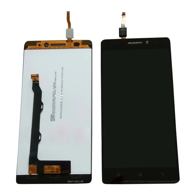 ЖК дисплей с дигитайзером на Lenovo K3 Note Черный сенсорный экран 5 дюйма в сборе