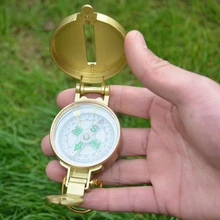 HSEAYM охотничий походный Портативный Компас высококачественный металлический подарок американская линейка компас направляющий DC45-3A