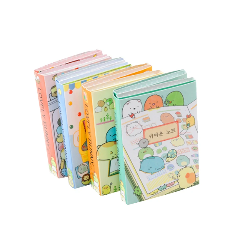 

12packs /lot New Animal Carnival 6 Folding Paper Memo Pad Sticky Notes Paper Stationery School Office Supply Notepads Wholesale