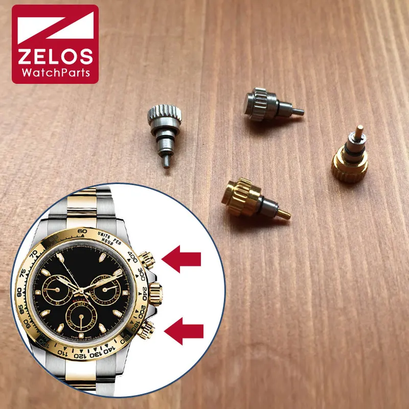 2pieces/set Waterproof Watch Screw Push Button Crown For Rolex Rlx  Cosmograph Daytona Watch 116520 116515 116500 Parts Tools - Repair Tools \u0026  Kits - AliExpress