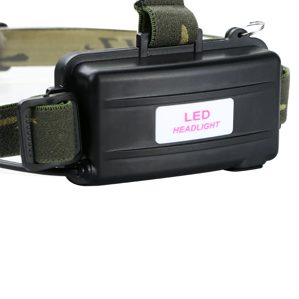 Налобный фонарь 18650 Аккумуляторный рабочий светильник Q5 светодиодный 2000LM движения чувствительный налобный фонарь Точечный светильник инфракрасные датчики для рюкзака охоты
