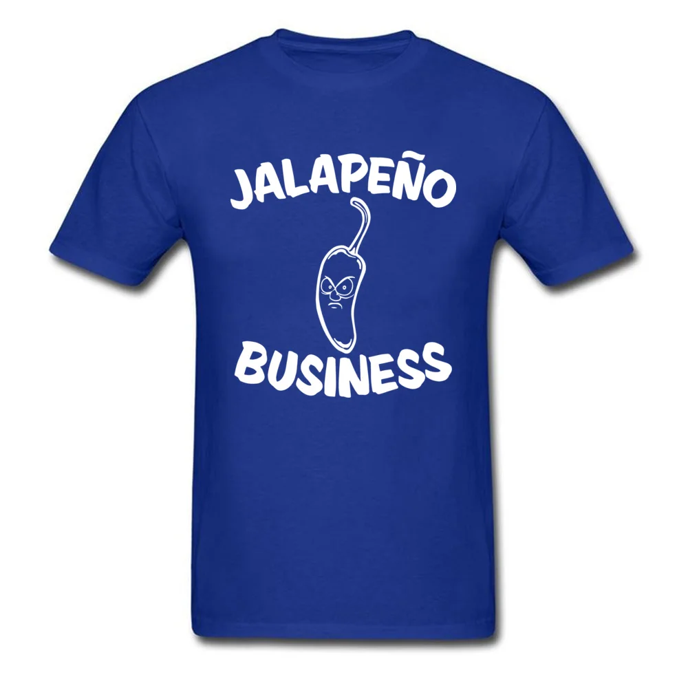 Jalapeno Business Printed Labor Day 100% Cotton Round Collar Men Tops Shirts Crazy T Shirt 2018 New Short Sleeve Tshirts Jalapeno Business blue