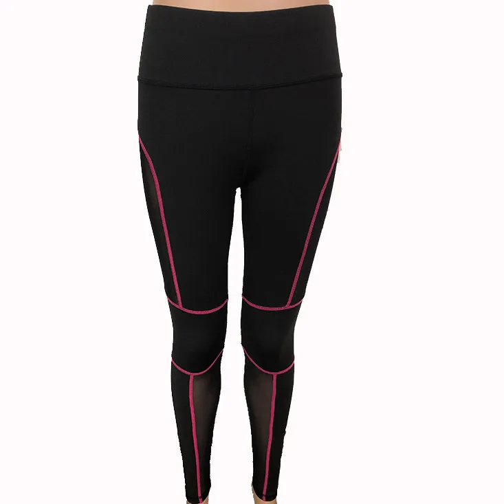 Спортивные женские штаны для йоги спортивная одежда Спортивные штаны с высокой талией Леггинсы Спортивные Компрессионные колготки брюки 2,0