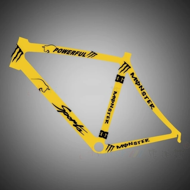 2015 NEW Bicycle Frame Stickers Road Bike Decals Set Cycle Cycling In Bicycle Frame Sticker Kit