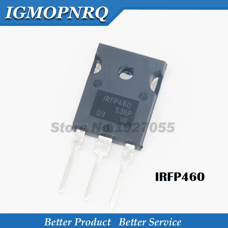 5 шт. IRFP460N-247 IRFP460NPBF IRFP460 TO-3P IRFP460A