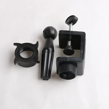 1 шт./лот) манекен голова Настольный держатель зажим черный цвет с лучшим качественный манекен голова стенд