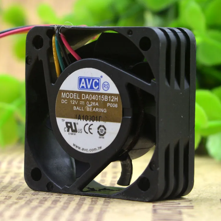 AVC 4CM 4015 12V 0.26A DA04015B12H 4 линии PWM контроль температуры охлаждающий вентилятор |