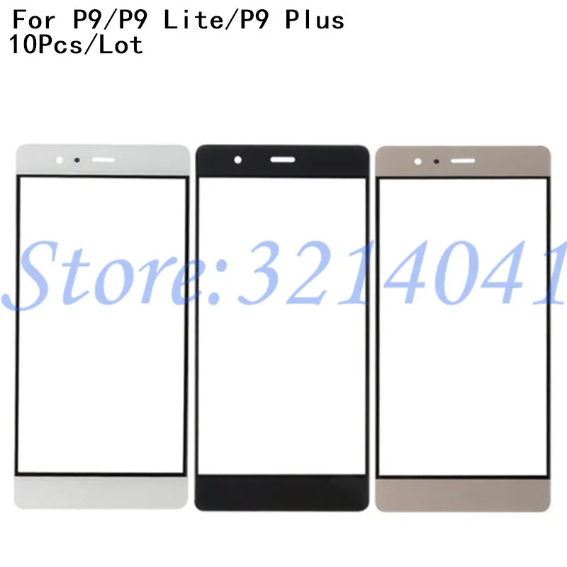 10 шт./лот хорошее качество оригинал для Huawei P9 Lite Plus сенсорный экран стеклянный