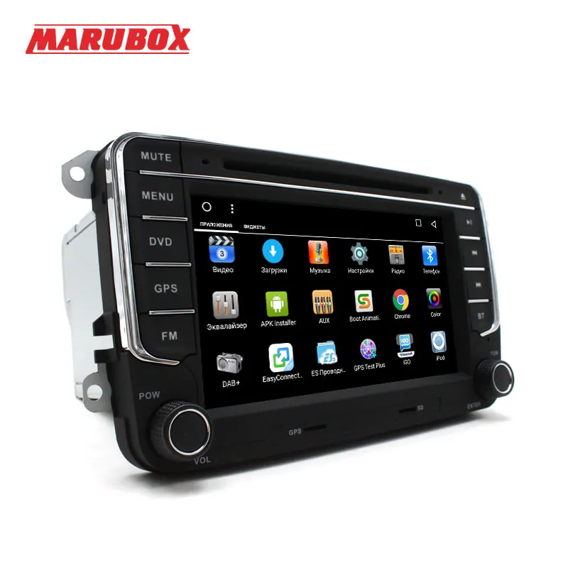 Автомобильный мультимедийный плеер MARUBOX M702R16 для Volkswagen Passat POLO GOLF Skoda 7 дюймов