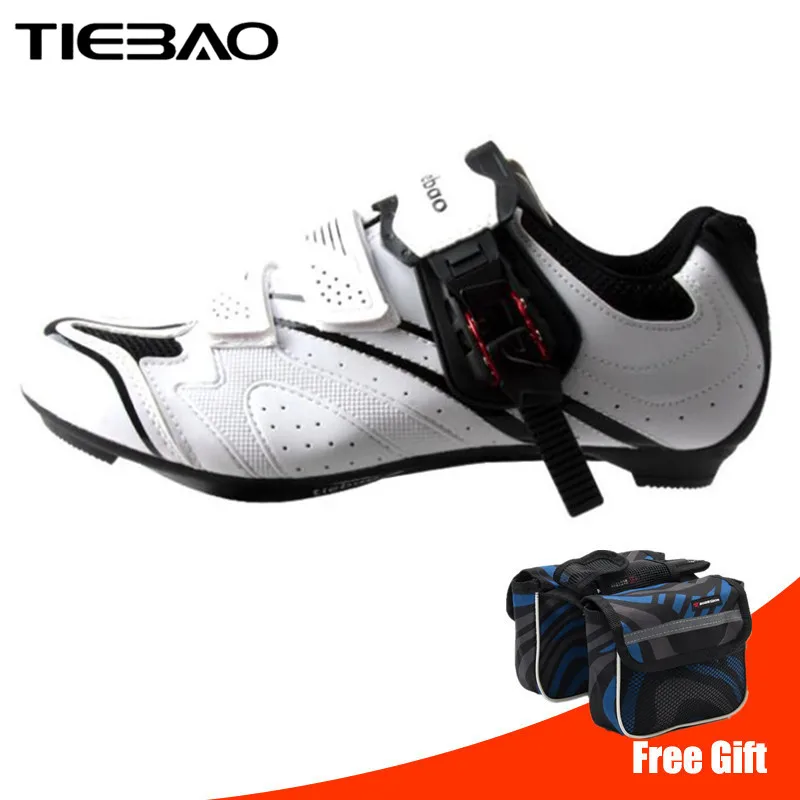 

TIEBAO Road Cycling Shoes 2019 sport Breathable Athletic Racing TPU Soles zapatillas deportivas mujer shoes men sneakers women