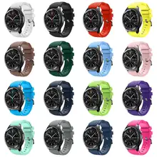 Watchbands 22mm Sport Silicone Strap Band For Samsung Gear S3 Classic Frontier Replacement Band For Huami Amazfit Stratos 2/2S