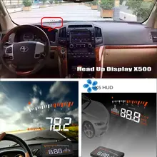 Car Computer Screen Display Projector Refkecting Windshield For TOYOTA Land Cruiser LC 200 LC200 2008~ 2014 Safe Driving Screen